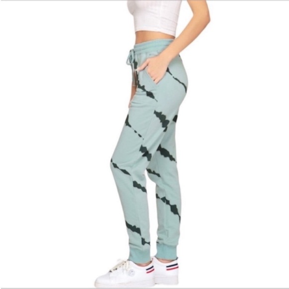SHE + SKY Tie Dye Jogger Pants L - Picture 2 of 8